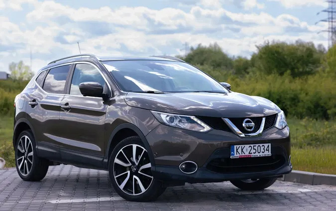 nissan małopolskie Nissan Qashqai cena 69000 przebieg: 135000, rok produkcji 2017 z Skawina